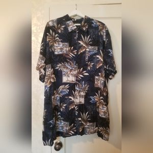 David Taylor 3XL men's Hawaiian style short sleeved button down